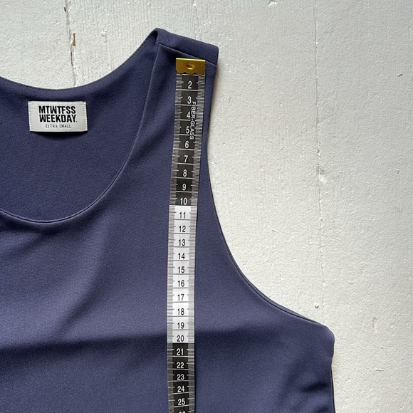 Weekday Sleek Purple Maxi Dress - Picture 9 of 12